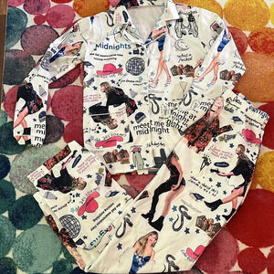 Taylor Swift silly pajamas